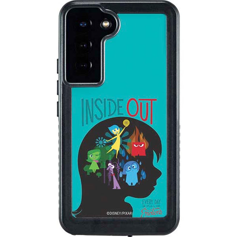 Disney Inside Out Riley’s Emotions Galaxy S24 Plus Waterproof Case